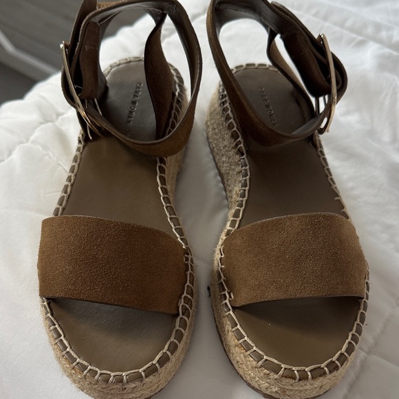 Zara Tan Espadrille Sandals - Picture 5 of 5